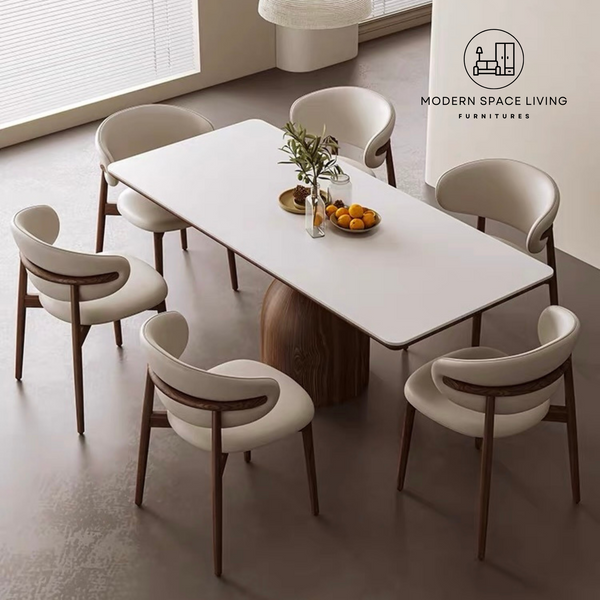 SUNLEE Modern Sintered Stone Dining Table