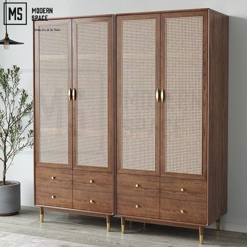 Rattan armoire cheap