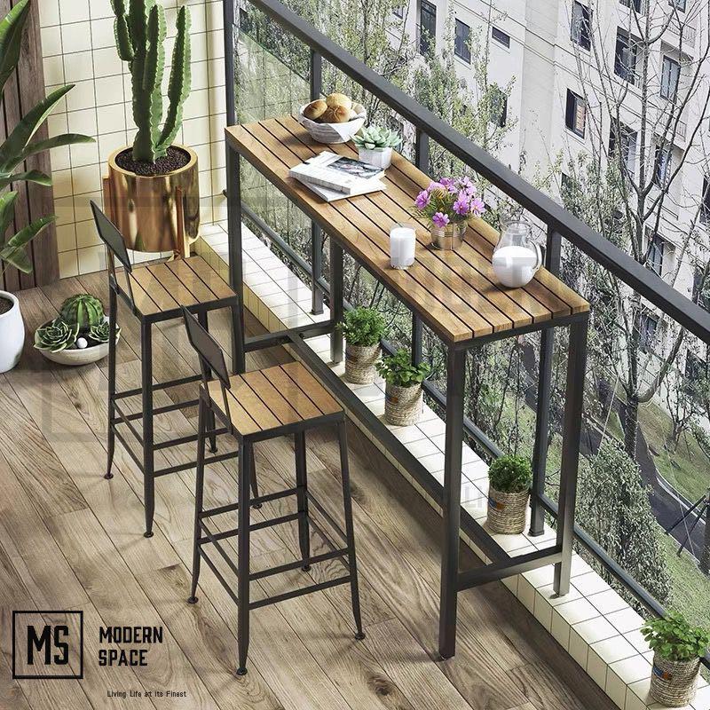 Balcony High Pub Table Balcony High Table BRENDA Outdoor Bar Table