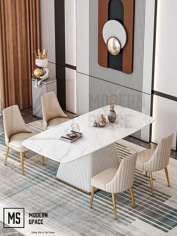 Dining Tables Marble Modern Space Living dining-tables-marble-modern-space-living