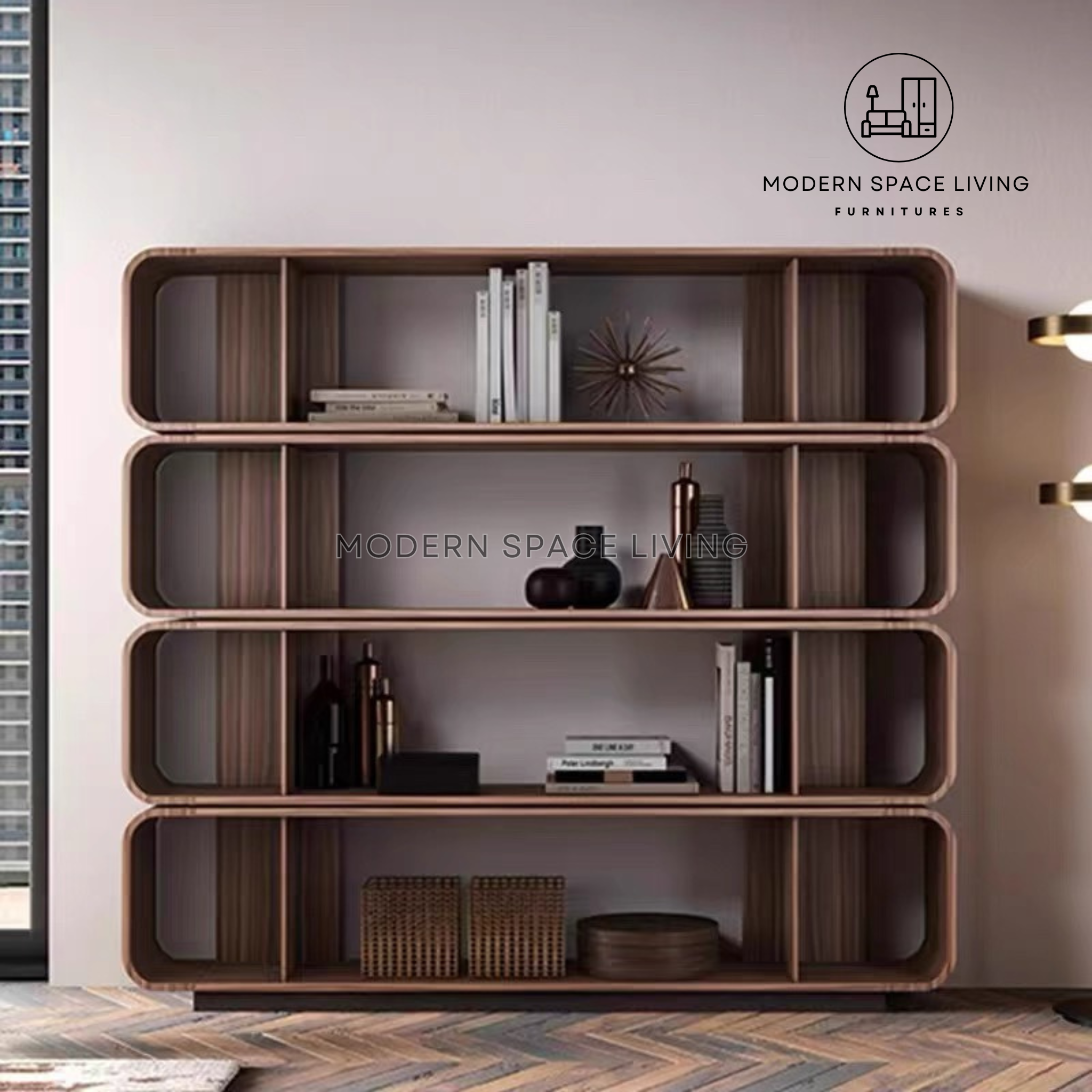 Sutton Display Stand SUTTON Modern Display Shelf – Modern Space Living
