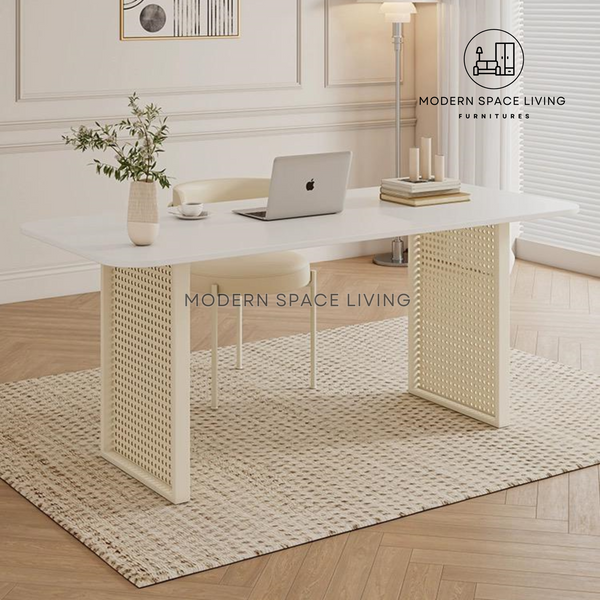 DIVEN Modern Sintered Stone Desk