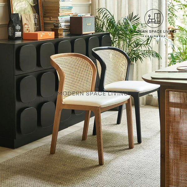 PREMIUM │SABLE Japandi Solid Wood Dining Chair