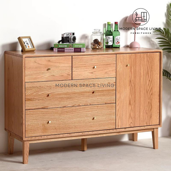 DAPPER Modern Solid Wood Chest of Drawers