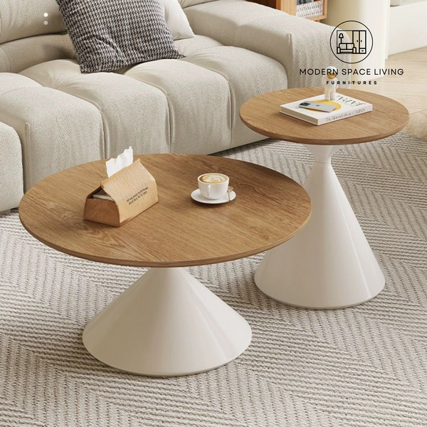 JANIE Modern Round Coffee Table