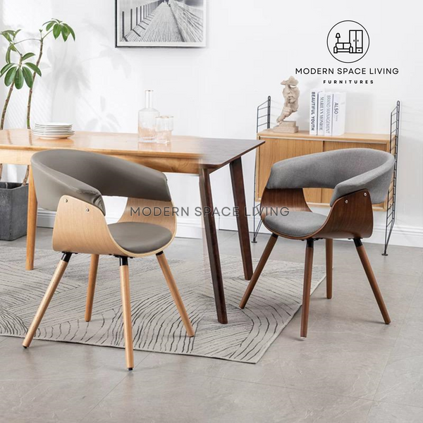 POLLA Modern Leather Dining Chair