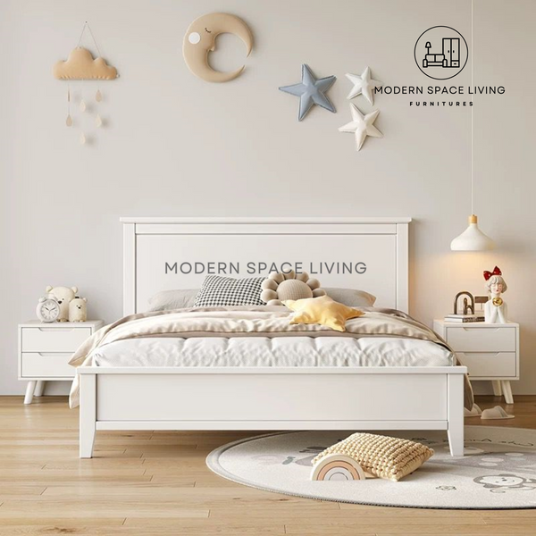 LACY Modern Solid Wood Bed Frame