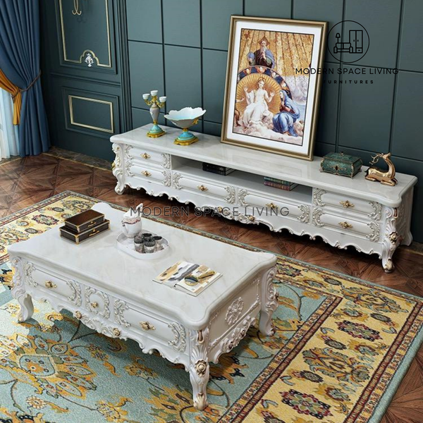 ESME Victorian Marble Coffee Table