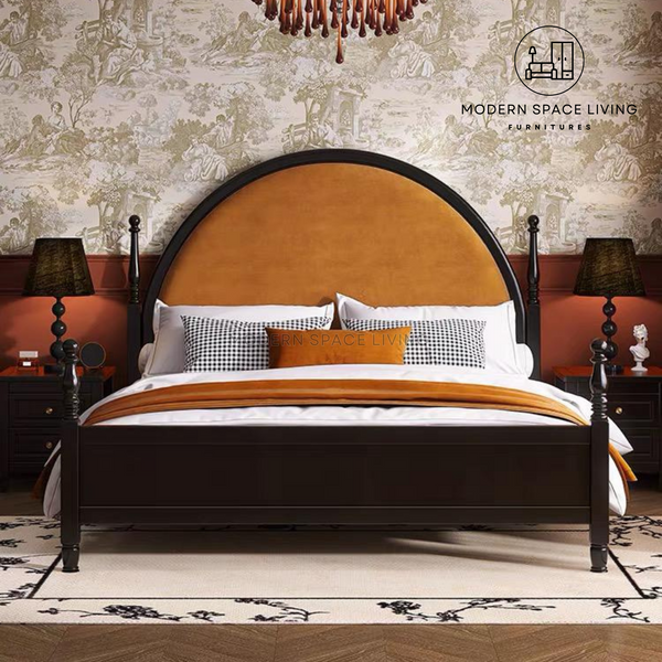 GEORGE Modern Colonial Bed Frame