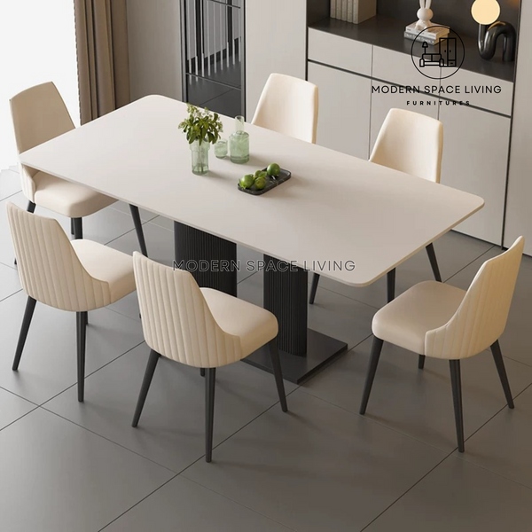 SETH Modern Sintered Stone Dining Table
