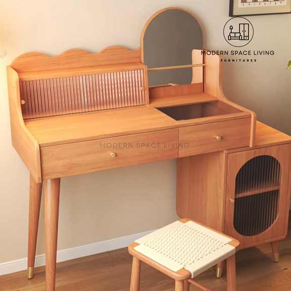 Mitchel Modern Wooden Dressing Table Modern Space Living