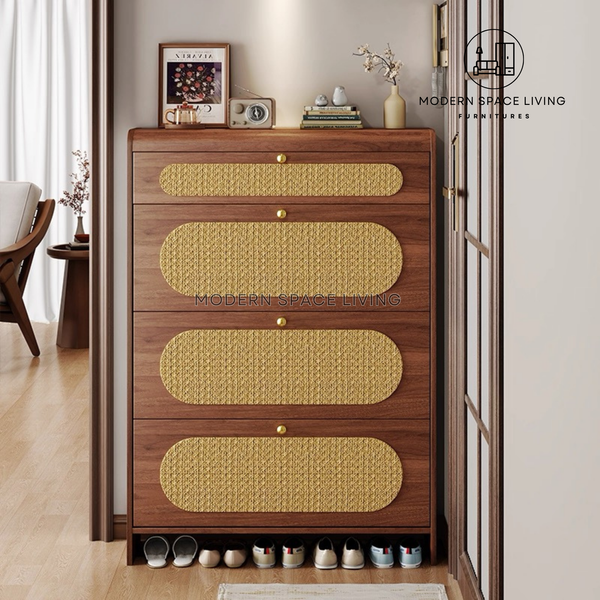 VIOLET Modern Slim Shoe Cabinet