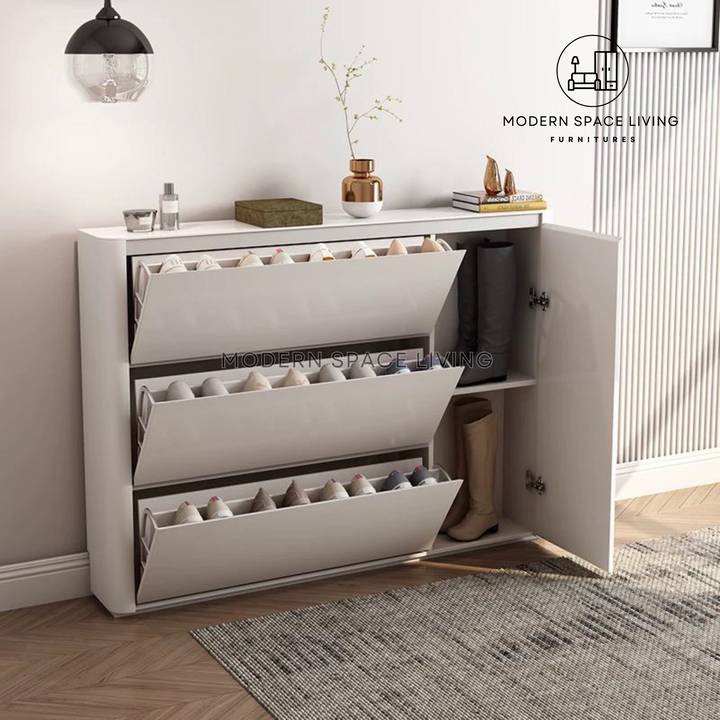CHOIR Modern Curved Shoe Cabinet Modern Space Living choir-modern-curved-shoe-cabinet-modern-space-living