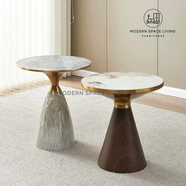 KYLER Modern Sintered Stone Side Table