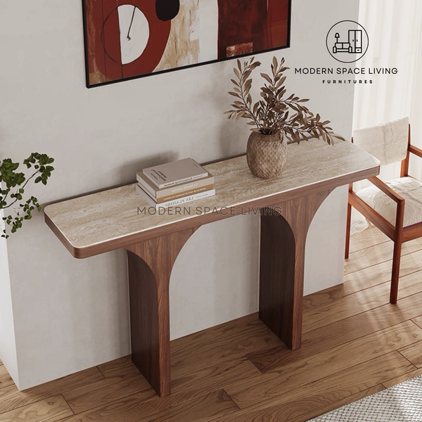 VINNIE Modern Sintered Stone Hallway Console