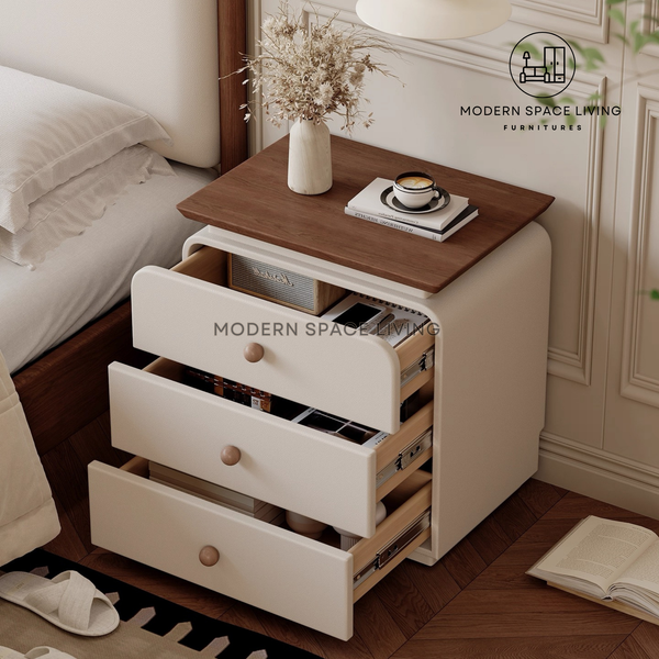AVRIE Modern Bedside Cabinet