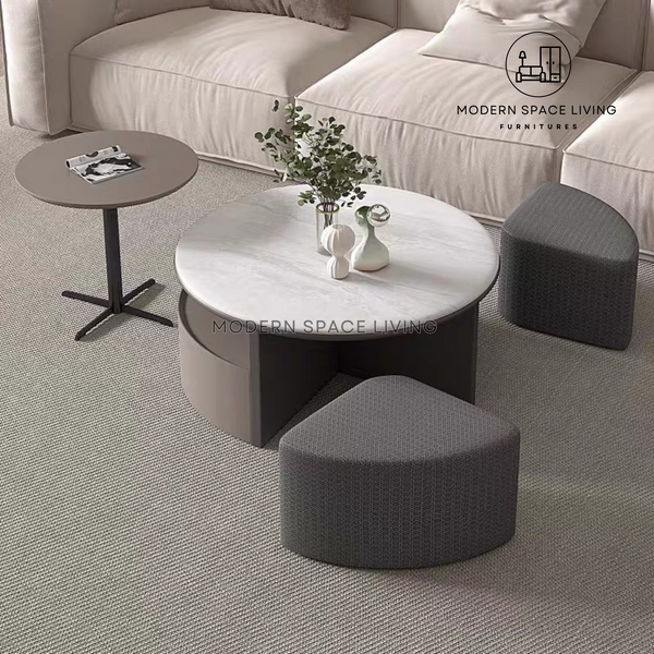 AXANA Modern Twin Coffee Table