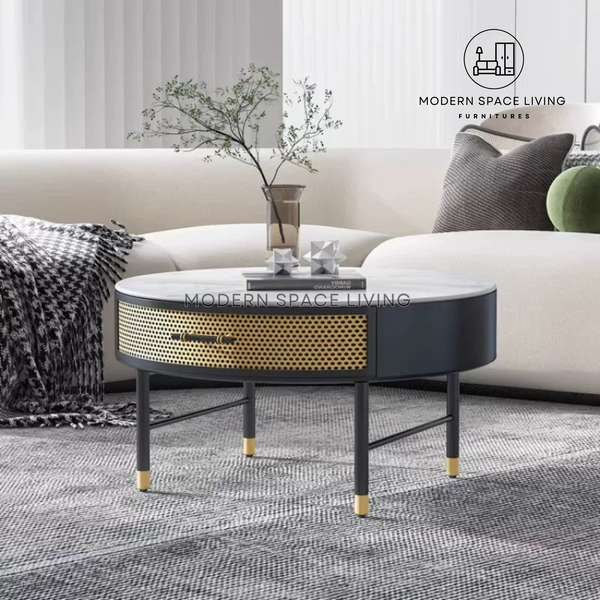 JOWELL Modern Round Coffee Table