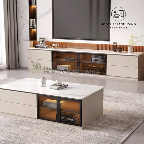 DULCE Modern TV Console / Coffee Table