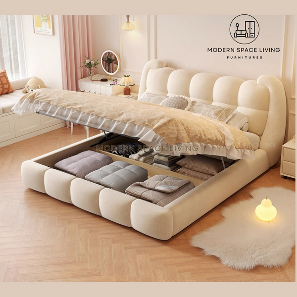 KHLOE Pet-Friendly Storage Bed Frame
