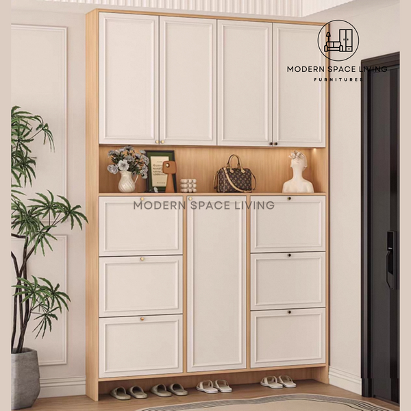 VESTA Full Height Slim Shoe Cabinet