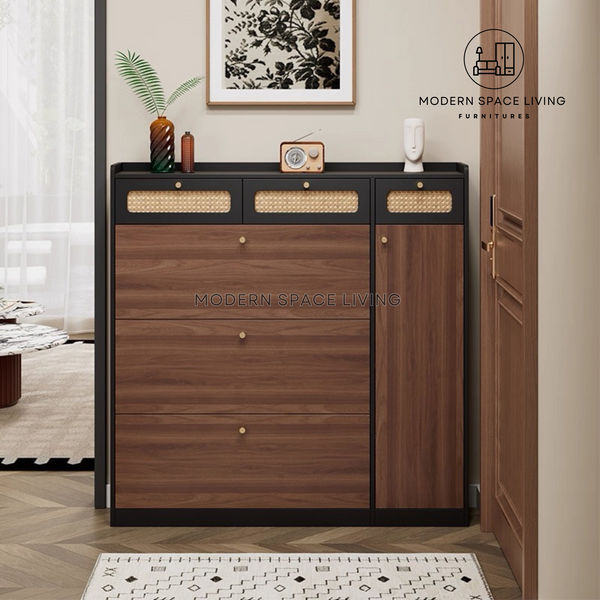 PIPPA Modern Slim Shoe Cabinet