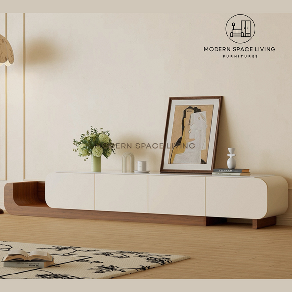 KIERSTEN Modern Extendable TV Console