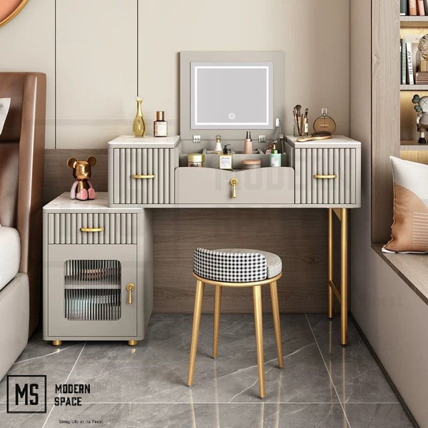 ODETTE Modern Vanity x Desk Set