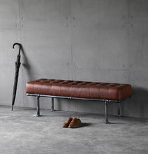 Load image into Gallery viewer, LAYLA Industrial Pipe Ottoman

