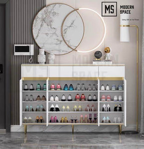 DANTE Modern Shoe Cabinet / Ottoman