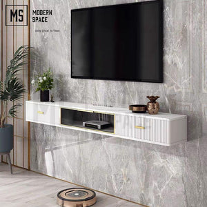 modern wall mounted entertainment center