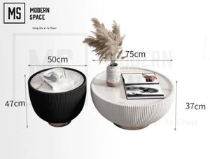 ISBEL Modern Round Coffee Table
