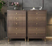 Load image into Gallery viewer, COLINE Rustic Tall Chest Of Drawers ll
