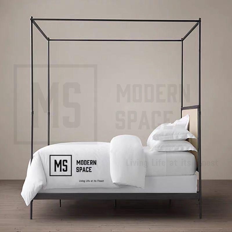 Living spaces canopy bed hot sale