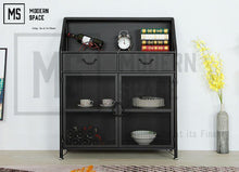 Load image into Gallery viewer, DEVIN Industrial Mesh Sideboard
