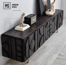 Load image into Gallery viewer, BLAKE Designer Solid Wood TV Console
