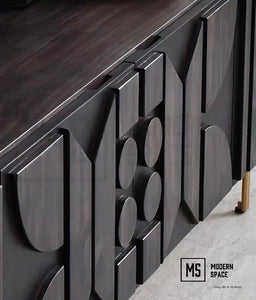 BLAKE Designer Solid Wood TV Console