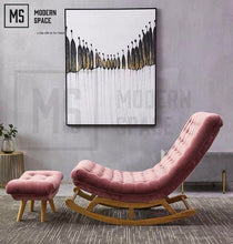 Load image into Gallery viewer, GEVIA Modern Velvet Rocking Chair
