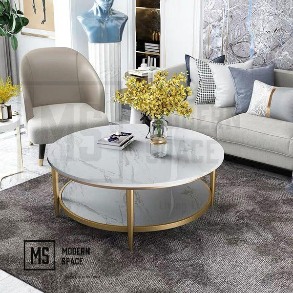 HENRY Modern Marble Coffee Table