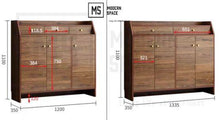 Load image into Gallery viewer, JEFFERY Rustic Shoe Cabinet
