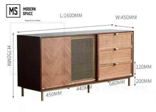 Load image into Gallery viewer, JEROME Vintage Solid Wood Sideboard
