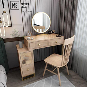 MAIA Scandinavian Vanity Table Set