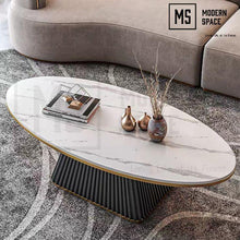 Load image into Gallery viewer, ISBEL Modern Oval Coffee Table
