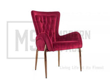 Load image into Gallery viewer, JULIE Velvet Throne Armchair
