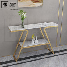 Load image into Gallery viewer, KEYLE Modern Marble Hallway Console
