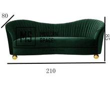 Load image into Gallery viewer, KHOLE Modern Classic Velvet Sofa
