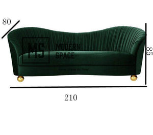 KHOLE Modern Classic Velvet Sofa