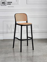 Load image into Gallery viewer, KIT Modern Rattan Bar Stool
