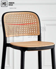 Load image into Gallery viewer, KIT Modern Rattan Bar Stool
