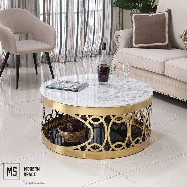 TED Modern Luxe Designer Coffee Table